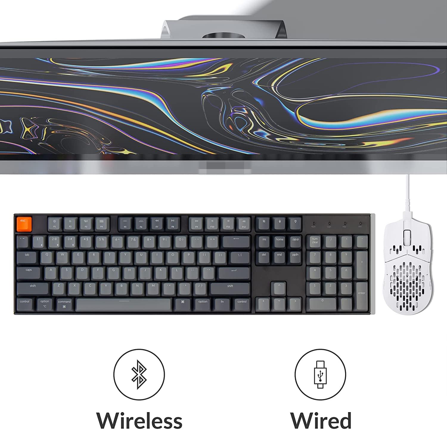 Amazon | Keychron K10 Wireless Mechanical Gaming Keyboard, Hot